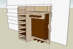 Viseći element za brusni papir